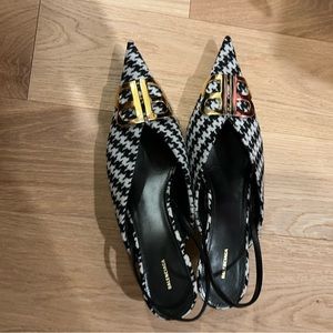 Balenciaga tweed slingbacks